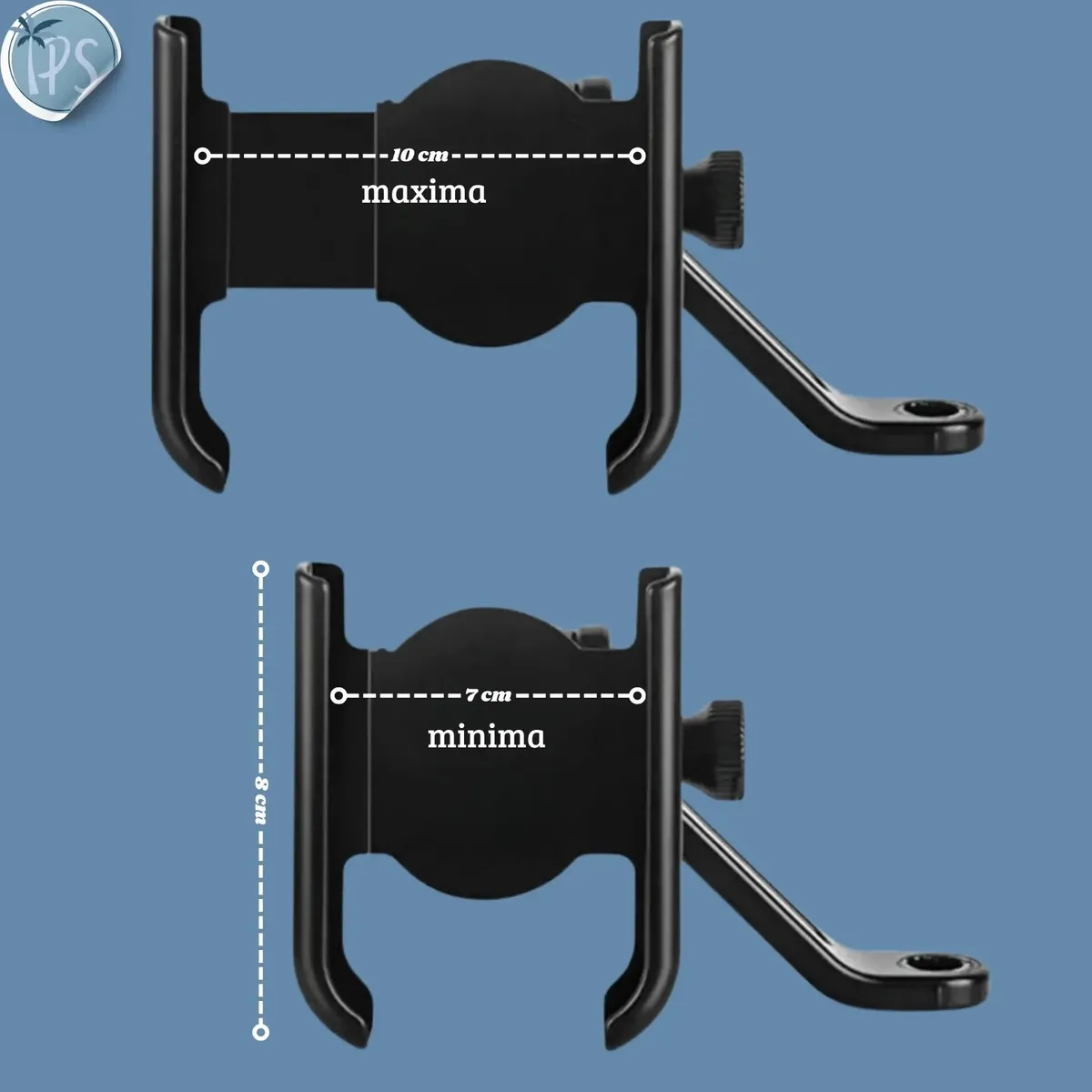 Soporte Metalico Espejo - Imagen 2