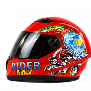 Casco Integral De Niña y Niño