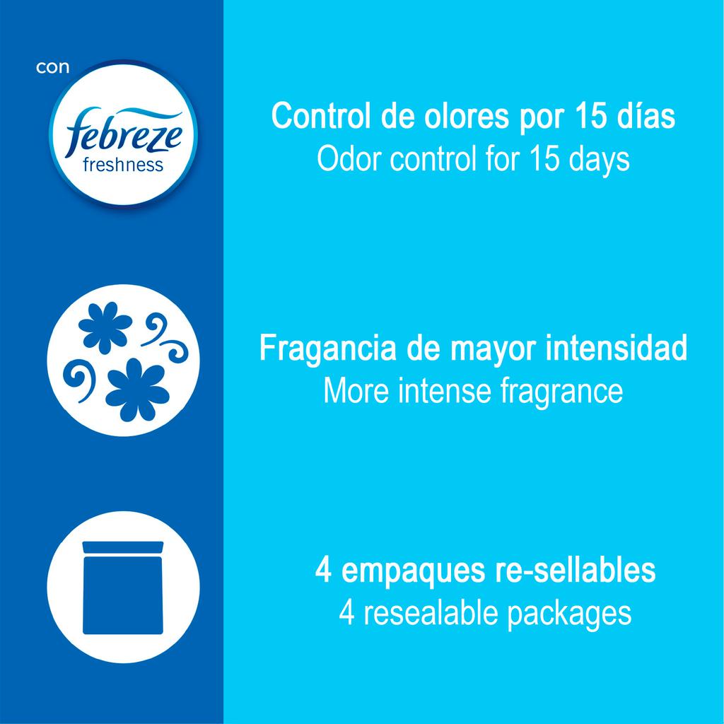 Fresh Step Arena para Gatos Control de Olores con Fragancia 4 Unidades / 19 kg / 42 lb - Imagen 2