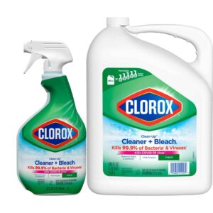 Clorox Clean-up Limpiador, Blanqueador y Desinfectante 5.32 L + 946 mL / 180 oz + 32 oz