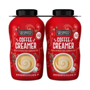 Member's Selection Crema en Polvo para Café 2 Unidades / 1 kg / 35.2 oz