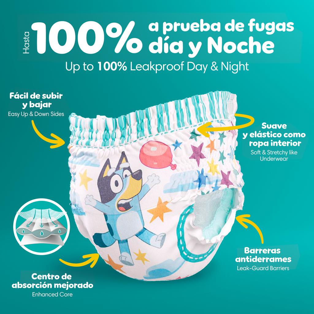 Pampers Pañales de Entrenamiento Easy Ups Talla 4 - 5 / 86 Unidades - Imagen 6