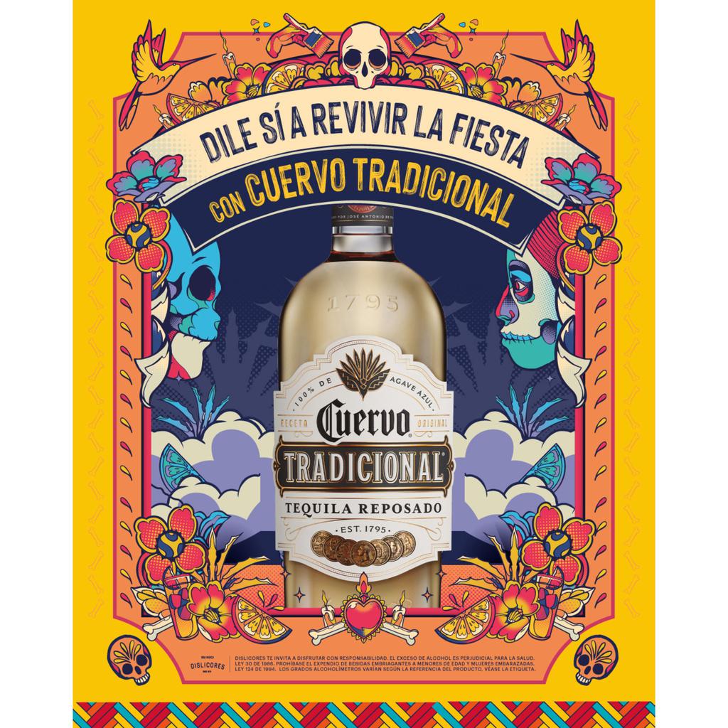 José Cuervo Tequila Reposado Tradicional 750 mL - Imagen 2