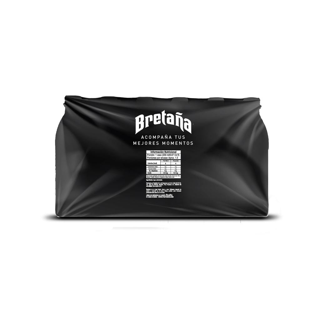 Bretaña Soda Sin Sabor 18 Unidades / 300 mL / 10.14 oz - Imagen 4