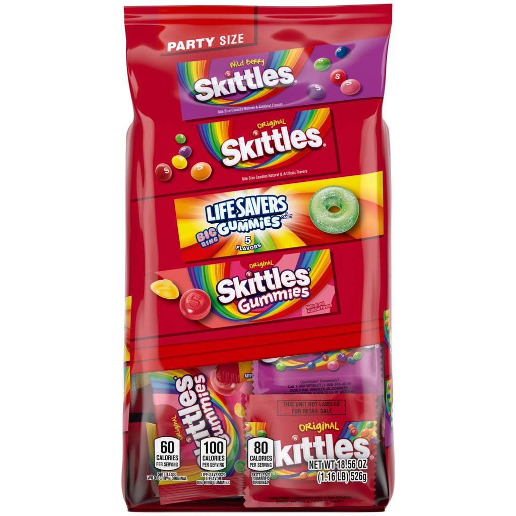 Skittles y Lifesavers Paquete Variado de Dulces 526 g / 18.56 oz