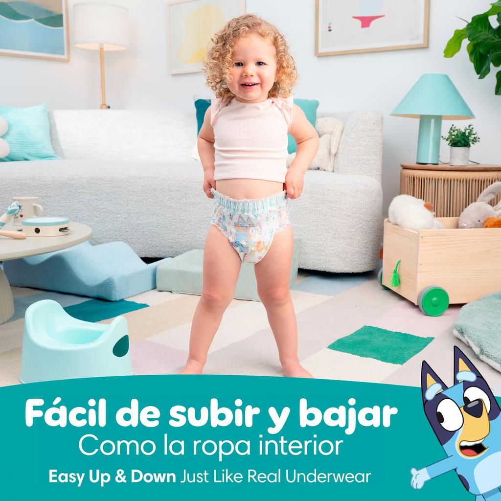 Pampers Pañales de Entrenamiento Easy Ups Talla 4 - 5 / 86 Unidades - Imagen 3