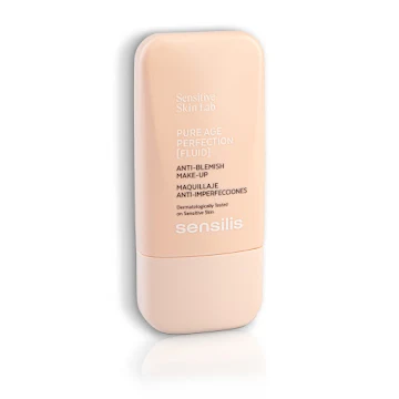 Base De Maquillaje Sensilis Anti Imperfecciones Tono Sand Frasco X 30 Ml