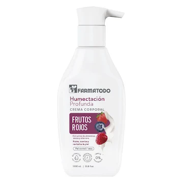 Crema Corporal Humectación Profunda Frutos Rojos X 1000ml