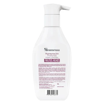 Crema Corporal Humectación Profunda Frutos Rojos X 1000ml - Imagen 2
