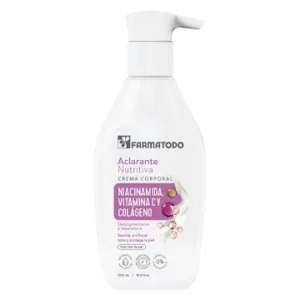 Crema Corporal  Aclarante Nutritiva X 500ml