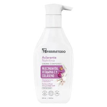 Crema Corporal Aclarante Nutritiva X 500ml