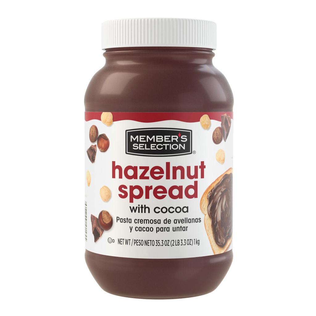 Member's Selection Crema de Avellanas con Cacao Esparcible 1 kg / 35.3 oz