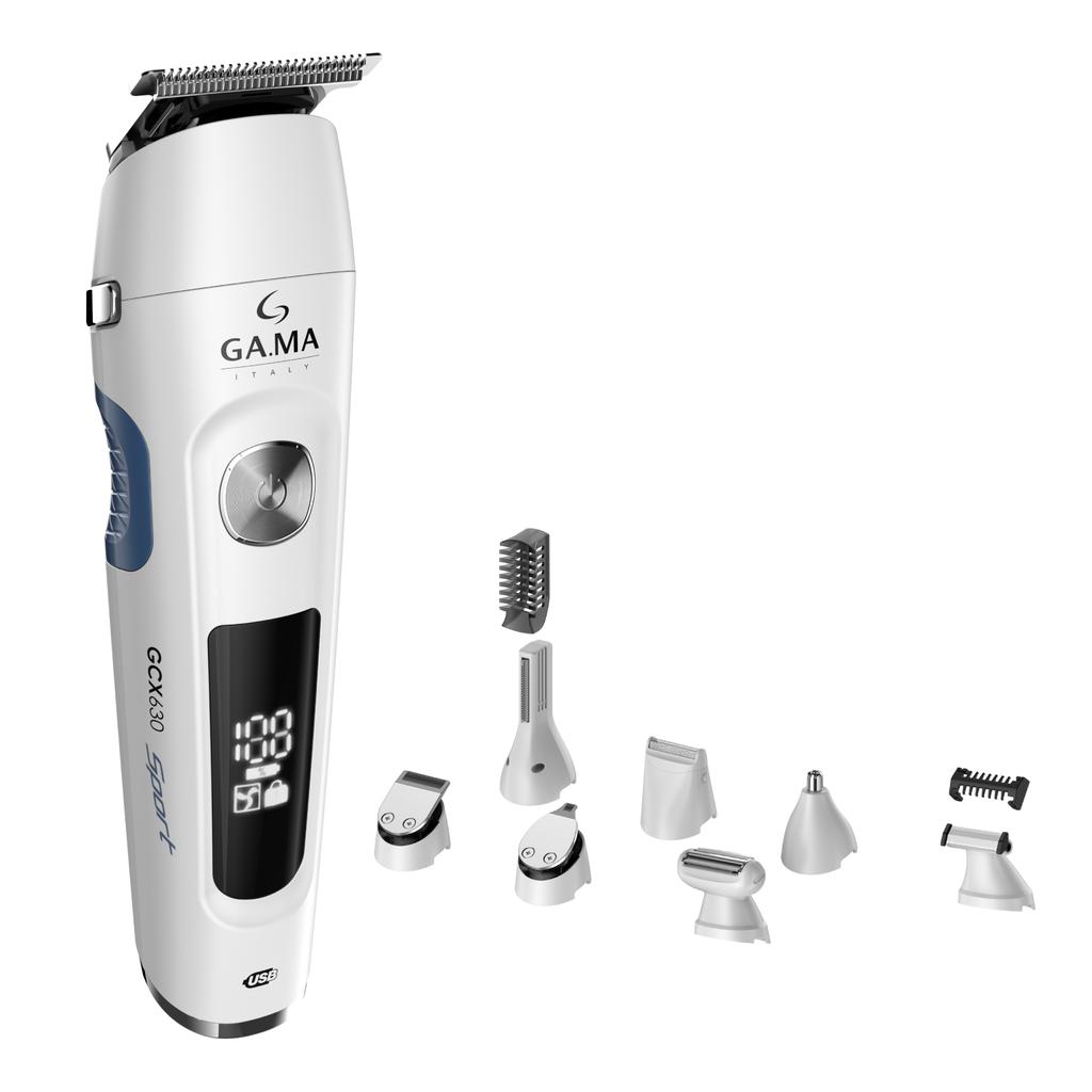 Gama GCX 630 Sport Máquina de Afeitar y Recortadora 7 en 1 / 17 Piezas - Imagen 2
