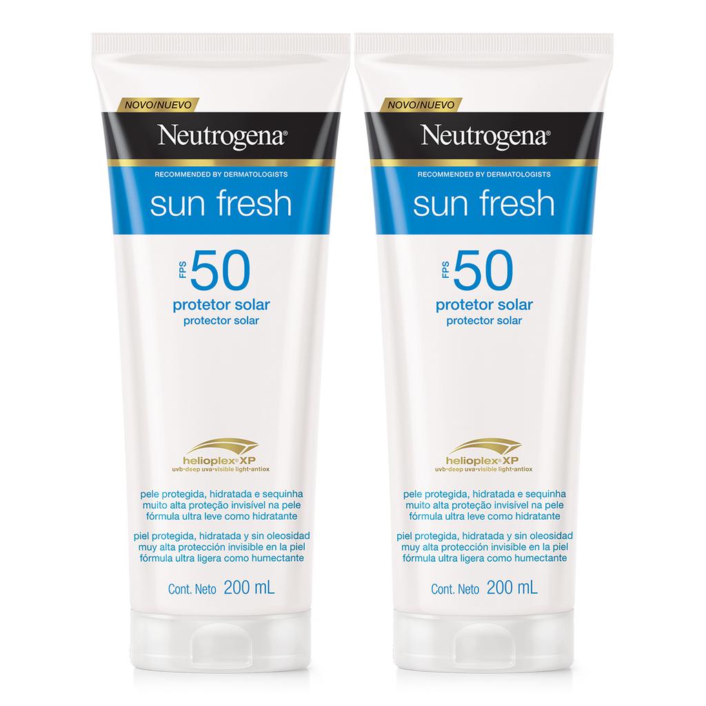 Neutrogena Bloqueador Solar Sun Fresh 2 Unidades / 200 ml