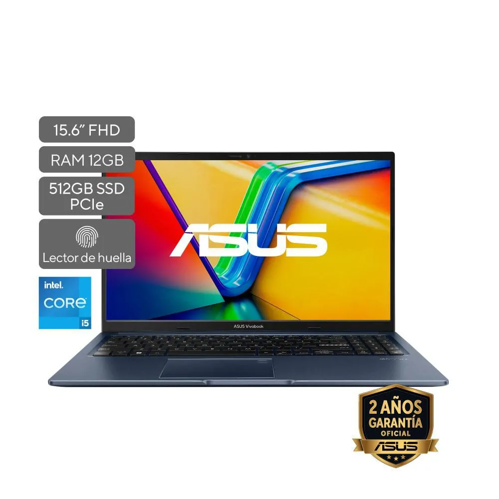 Portátil ASUS Vivobook 15 Intel Core i5 13420H RAM 12 GB 512 GB SSD X1502VABQ1320W - Imagen 4