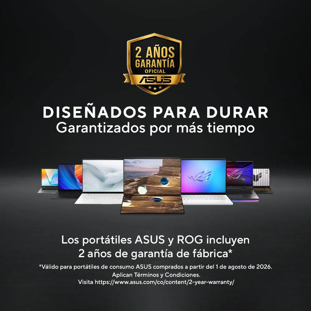 Portátil ASUS Vivobook 15 Intel Core i5 13420H RAM 12 GB 512 GB SSD X1502VABQ1320W - Imagen 3