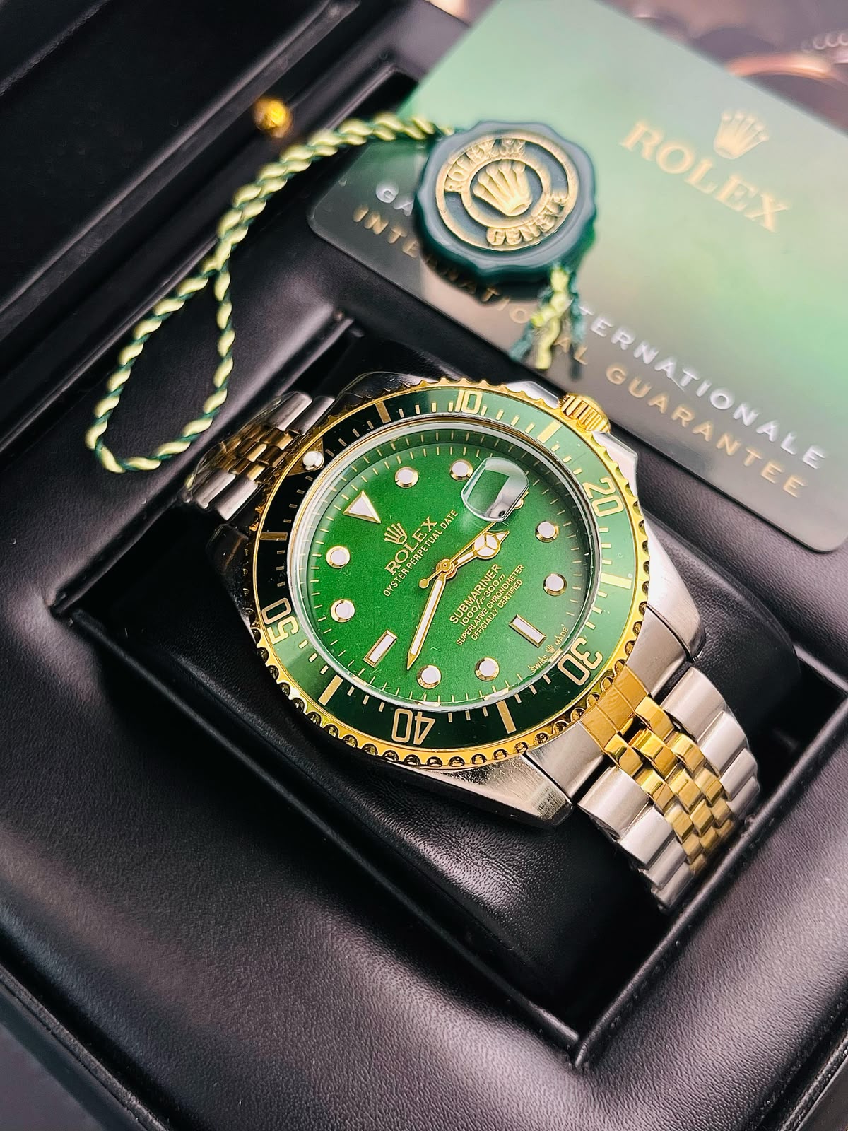 Reloj Elegante para Hombre Estilo Submariner - Imagen 2