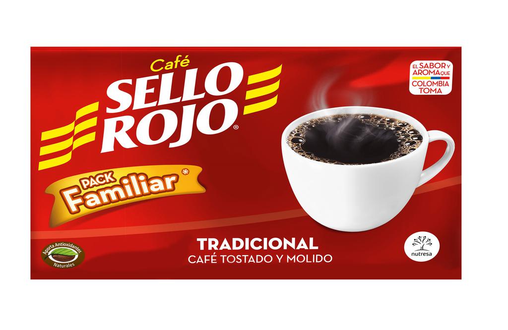 Sello Rojo Café Fuerte 3 Unidades / 600 g / 1.3 lb - Imagen 3