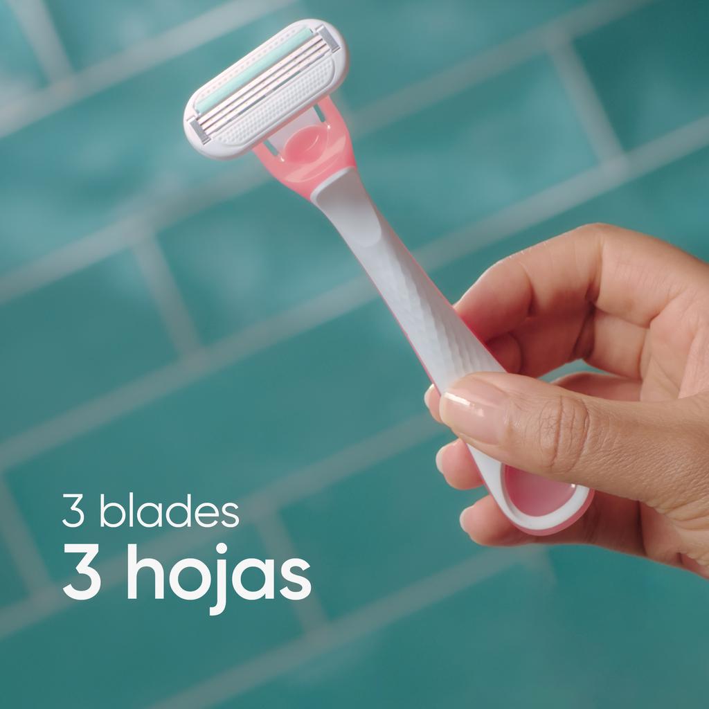 Gillette Venus Sensitive Máquina de Afeitar para Mujer – Piel Sensible 12 Unidades - Imagen 2