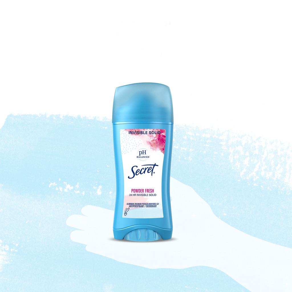 Secret Antitranspirante y Desodorante en Barra para Mujeres Powder Fresh 5 Unidades - Imagen 3