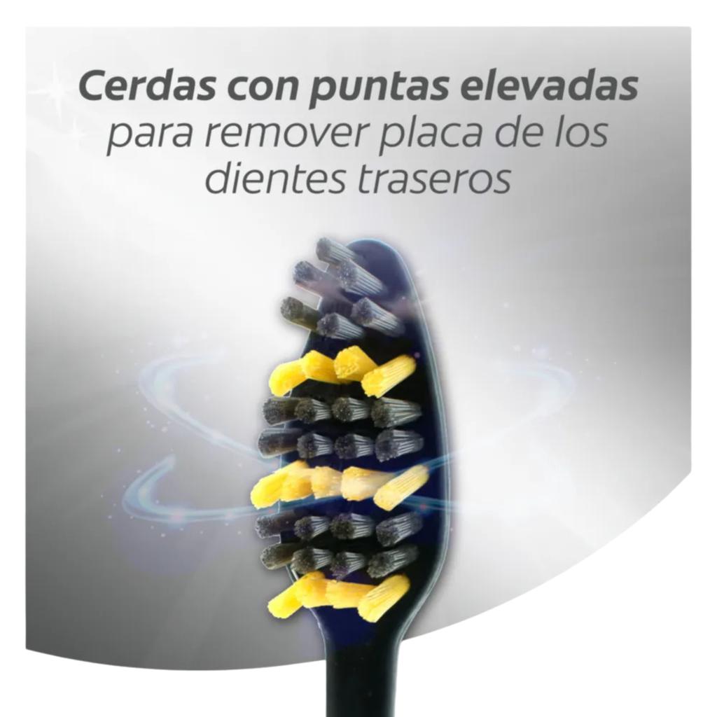 Colgate Zig Zag Cepillo Dental Cerdas con Infusión de Carbón 8 Unidades - Imagen 4