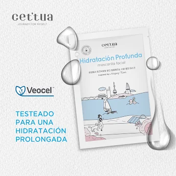 Mascarilla Facial Cettua Hidratación Profunda X Und - Imagen 2