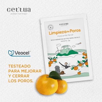 Mascarilla Facial Cettua Limpieza De Poros Pack X Und - Imagen 2