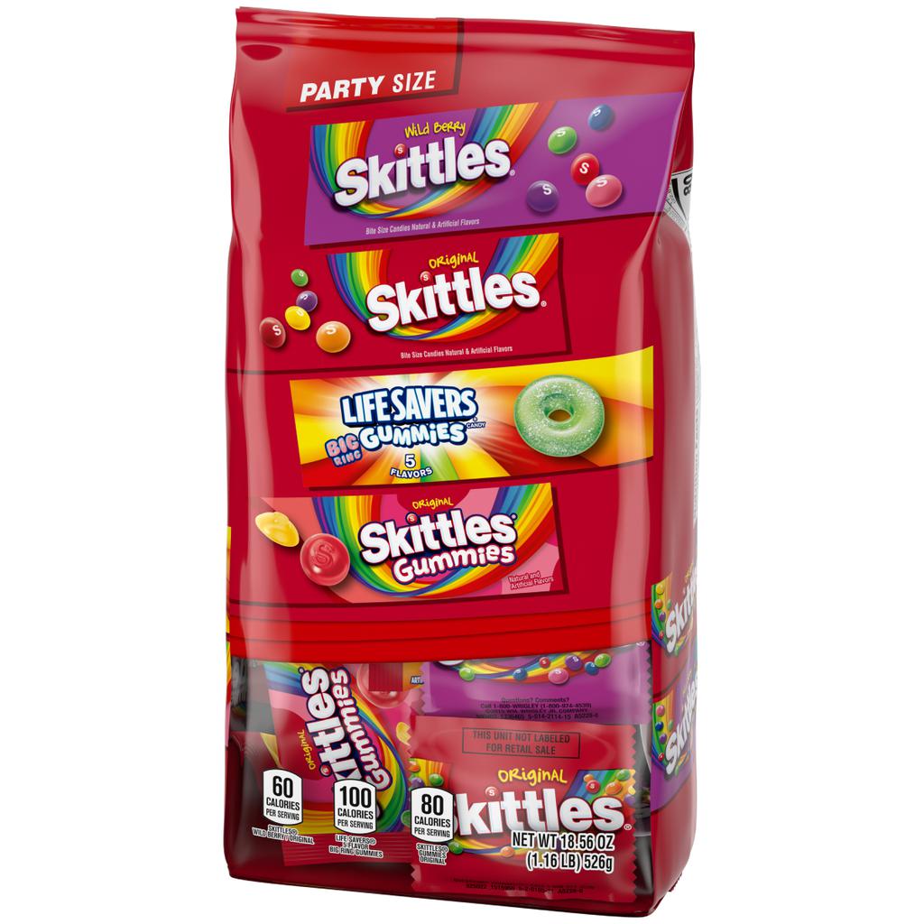 Skittles y Lifesavers Paquete Variado de Dulces 526 g / 18.56 oz - Imagen 4