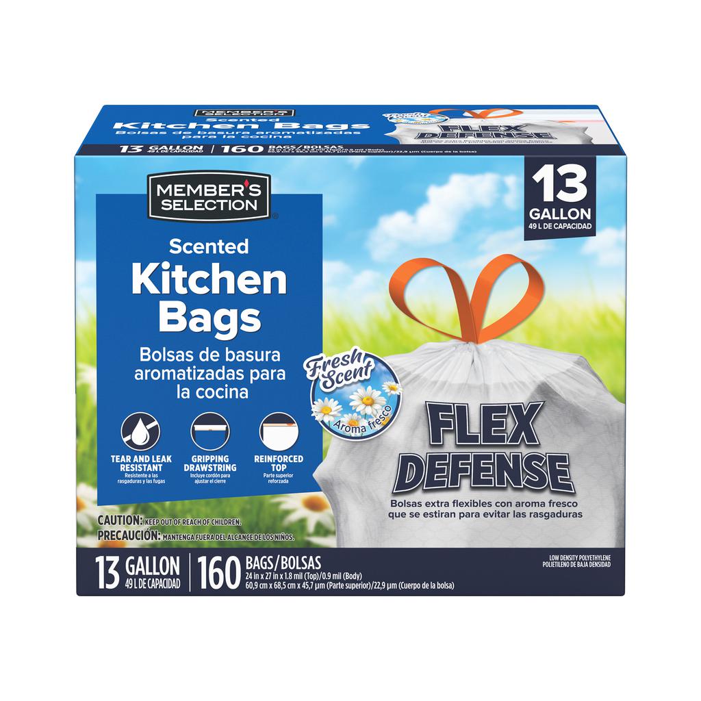 Member's Selection Bolsas para las Basura Perfumadas 160 Unidades / 49 L / 13 gal - Imagen 3