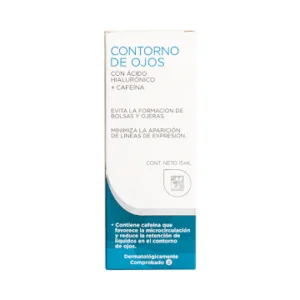 Crema Contorno De Ojos Ácido Hialurónico Cafeína  X 15 Gr