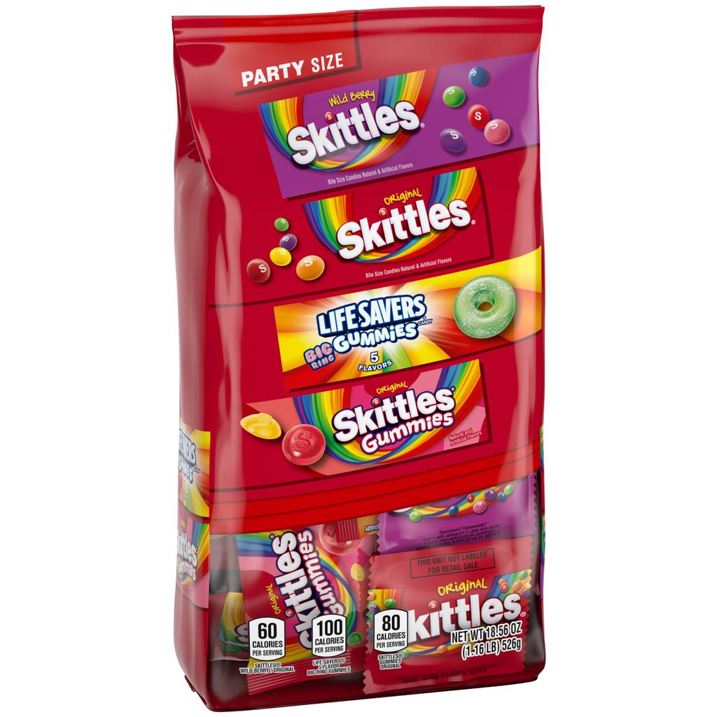 Skittles y Lifesavers Paquete Variado de Dulces 526 g / 18.56 oz - Imagen 3