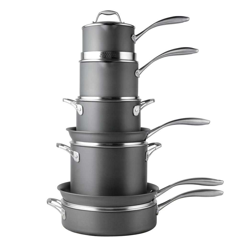 Member’s Selection Juego de Batería de Cocina Aluminio Anodizado 12 Piezas - Imagen 5
