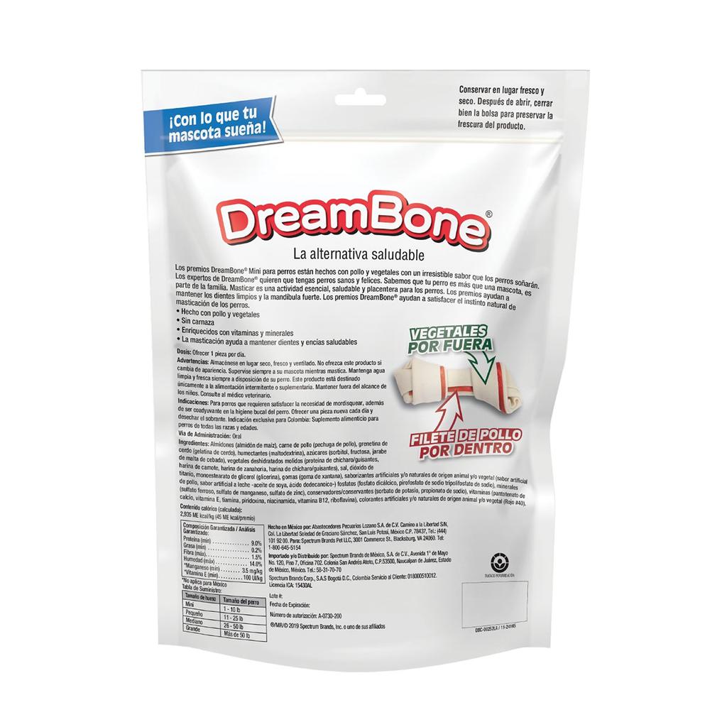 DreamBone Mini Hueso para Perros 336 g / 11.8 oz - Imagen 3