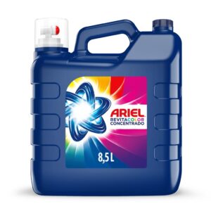 Ariel Detergente Líquido para Ropa Revitacolor Removedor de Manchas 8.5 L / 140 Lavadas