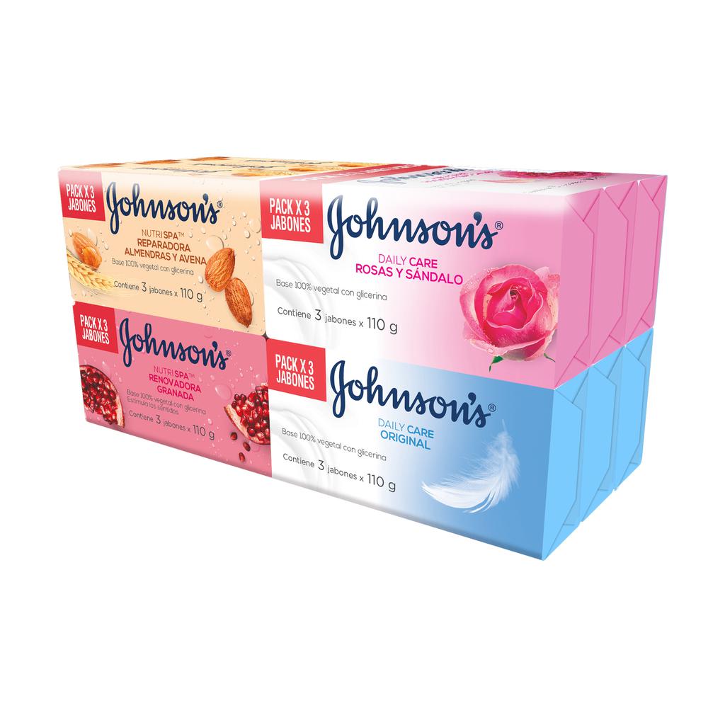 Johnson´s Jabón Surtido 12 Unidades / 110 g / 3.89 oz - Imagen 4