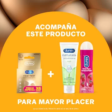 Condones Durex Real Feel Caja X 6 Und - Imagen 5