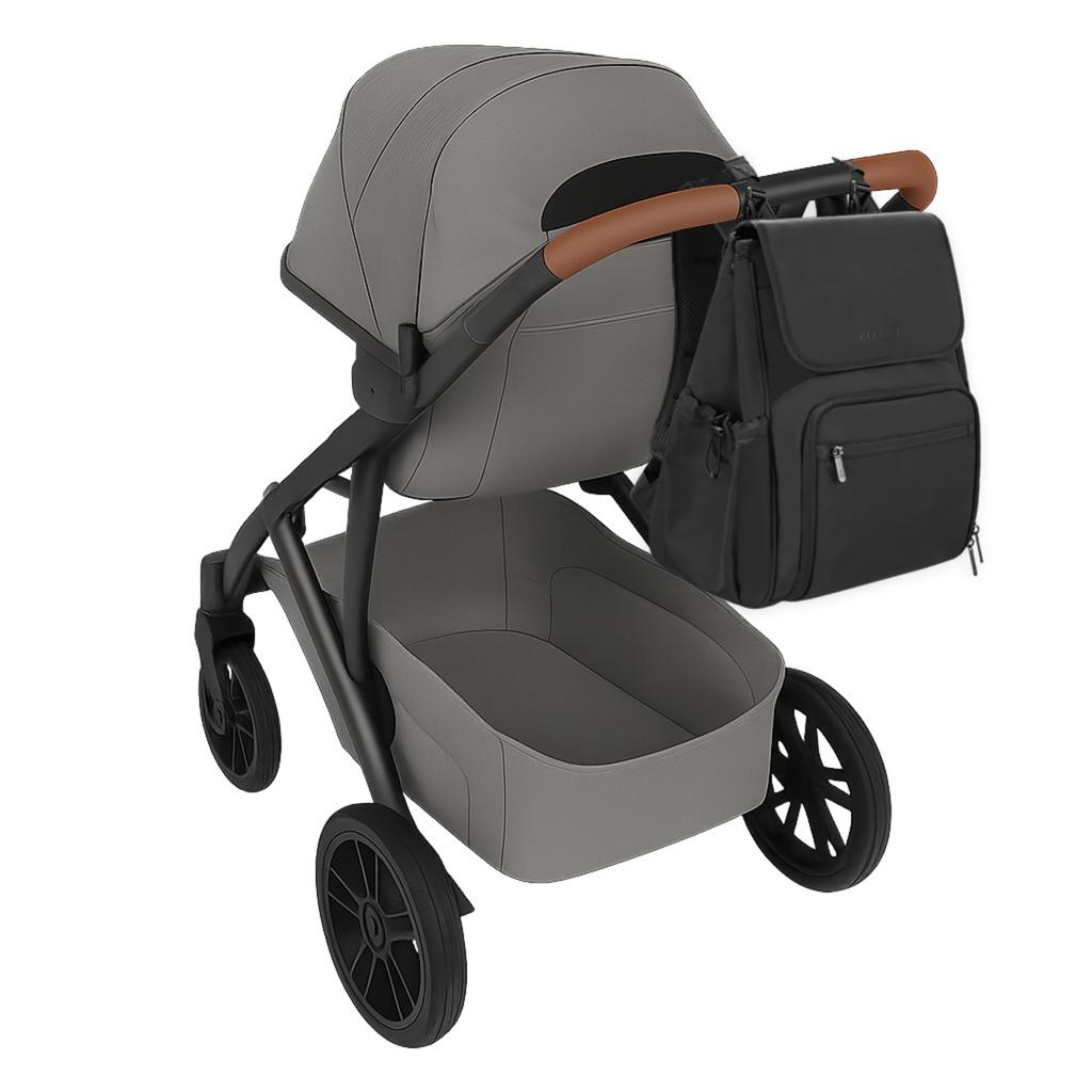 Kit & Ace Pañalera Resistente al Agua con Organizador para Coche y Cambiador - Imagen 2