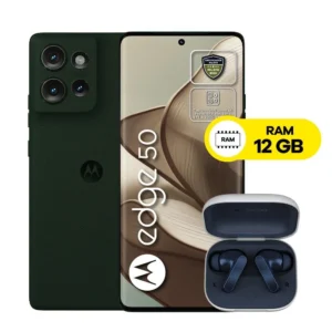 Celular MOTOROLA Edge 50 5G 256 GB 12 GB RAM Verde + Moto Buds
