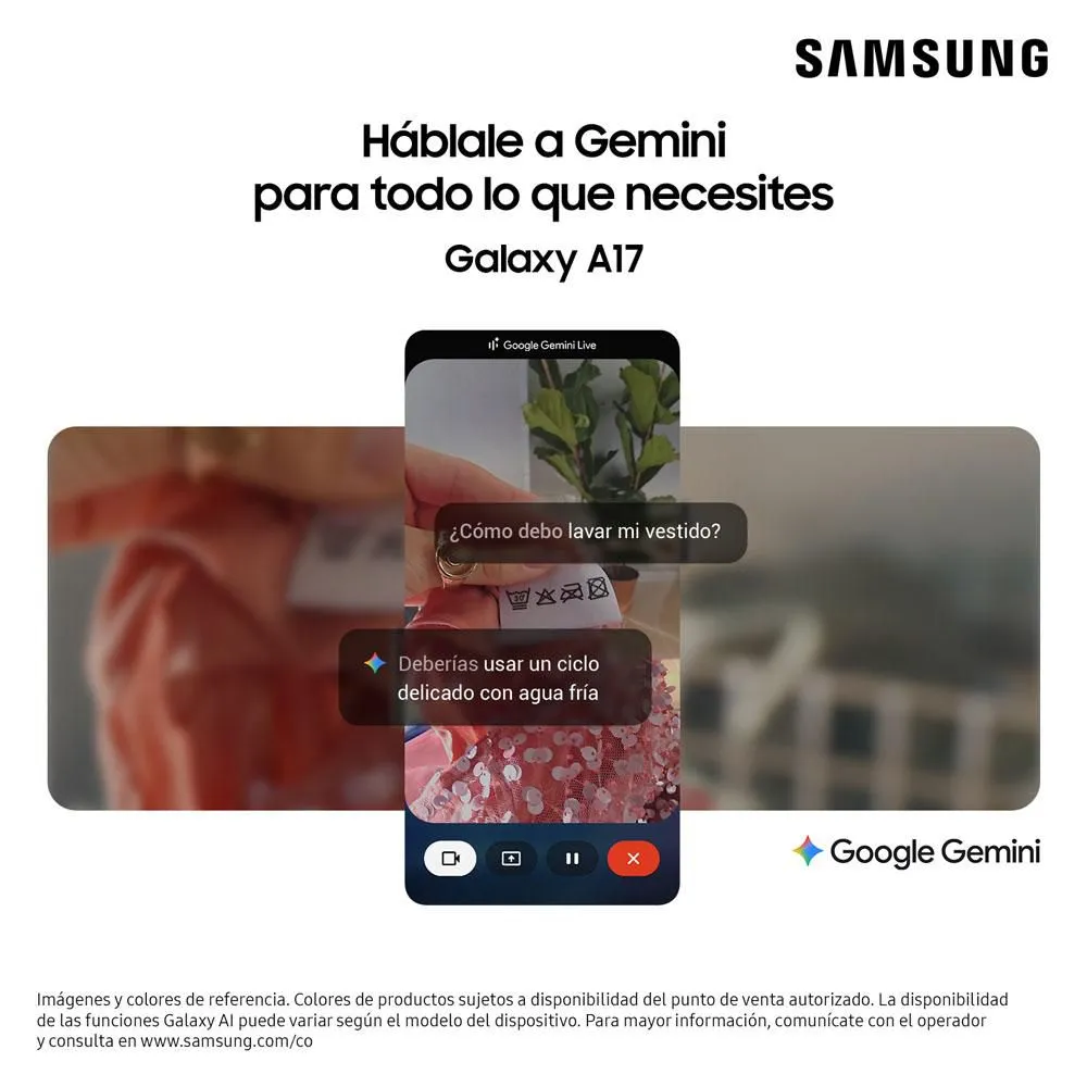 Celular SAMSUNG Galaxy A17 256 GB 8 GB RAM Gris - Imagen 2