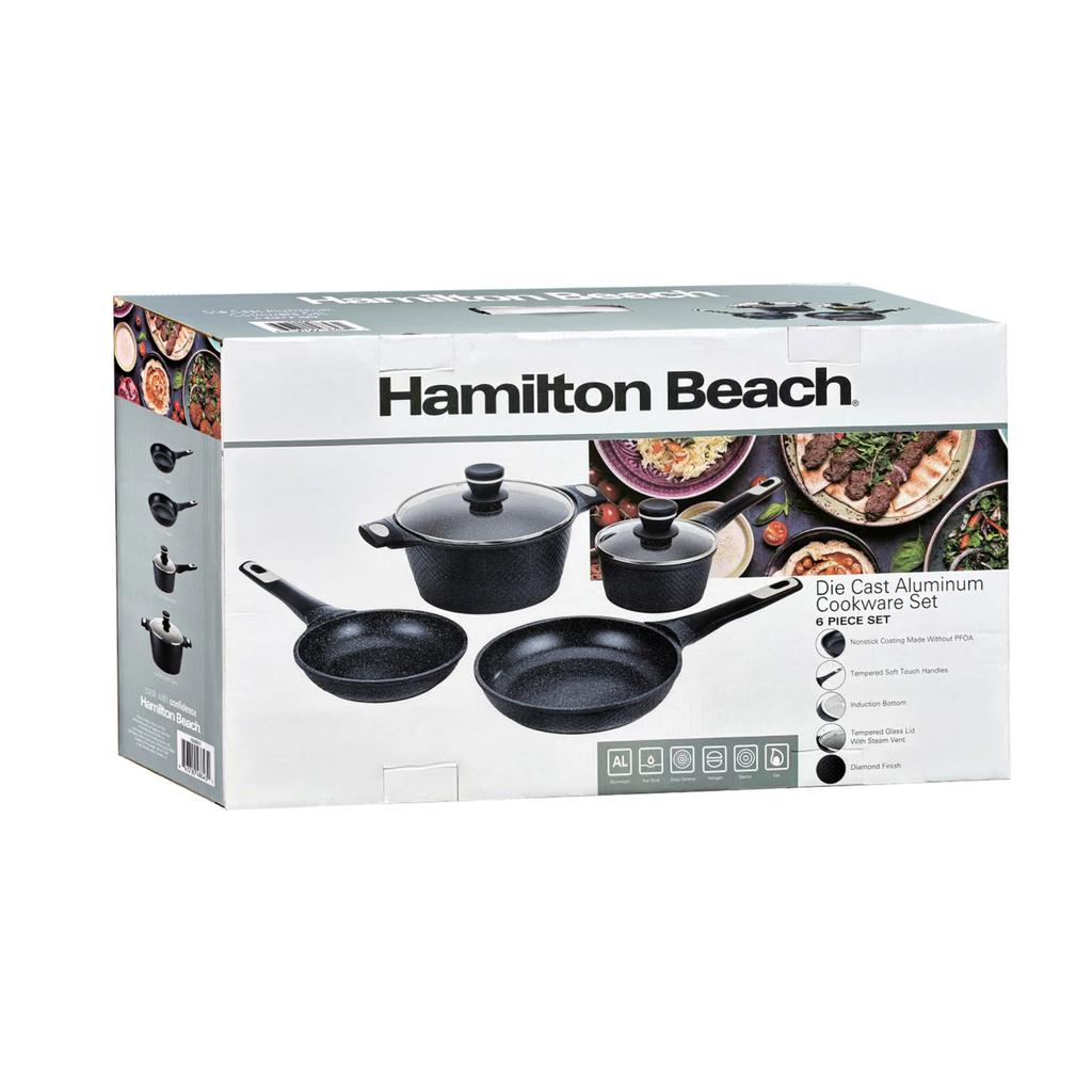 Hamilton Beach Batería de Cocina en Acero Inoxidable Hammer 6 Piezas - Imagen 2