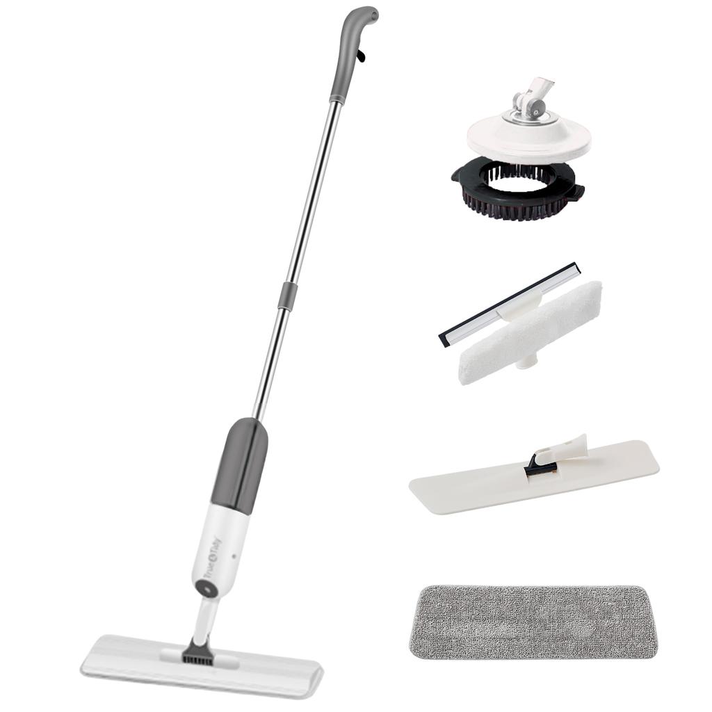 True & Tidy Trapeador con Spray Integrado 4 en 1