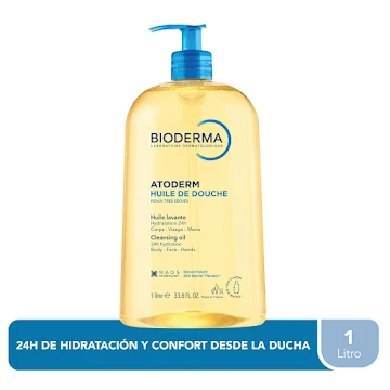 Aceite De Ducha Bioderma Atoderm Ultranutritivo Frasco X 1 L - Imagen 3