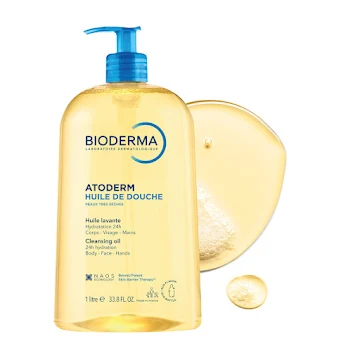 Aceite De Ducha Bioderma Atoderm Ultranutritivo Frasco X 1 L - Imagen 2