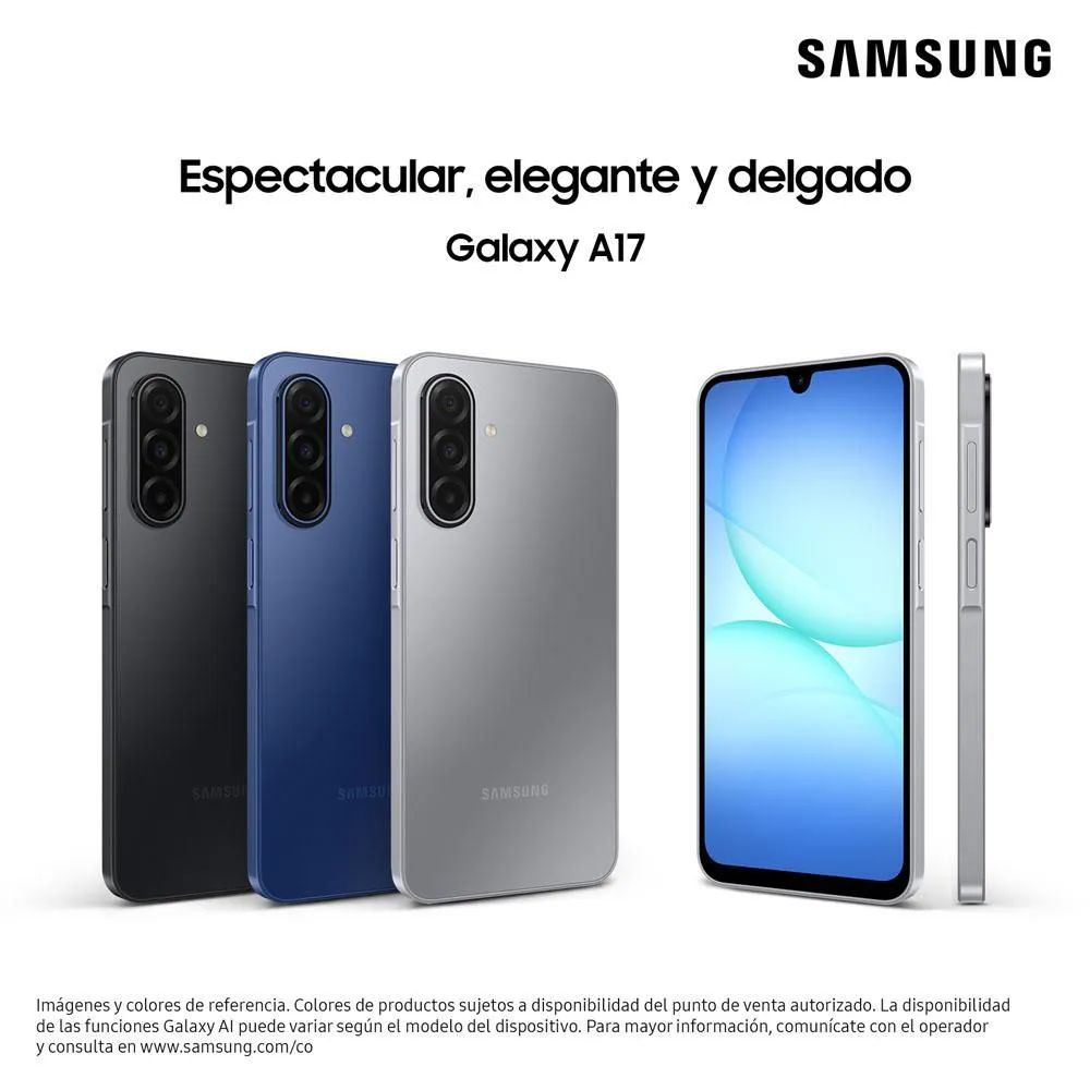 Celular SAMSUNG Galaxy A17 256 GB 8 GB RAM Negro - Imagen 2