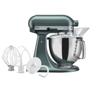 KitchenAid Batidora Artisan 4.7 L 10 Velocidades con Tazón de Acero Inoxidable KSM150PSBM