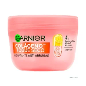 Crema Garnier Hidratante Anti Arrugas Toque Seco Colageno Frasco X 85 G