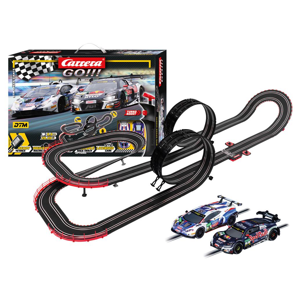 Carrera GO!!! Pista de Carreras para 2 Jugadores con Autos Incluidos
